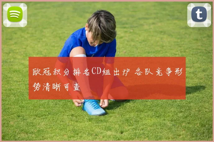 欧冠积分排名CD组出炉 各队竞争形势清晰可查